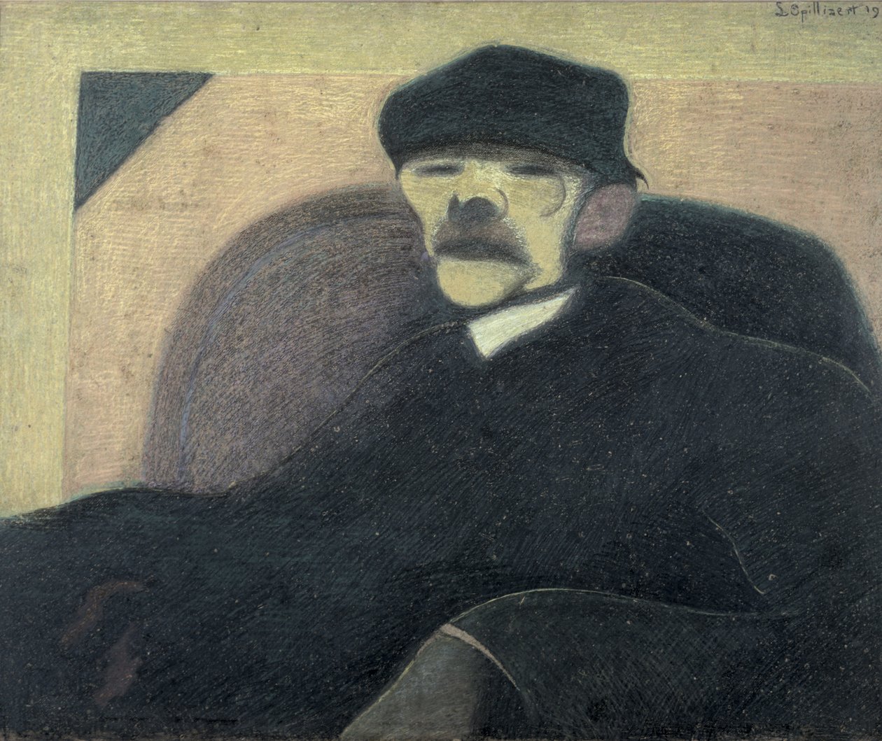 Mannen med det røde øret, Portrett av Gorky av Leon Spilliaert