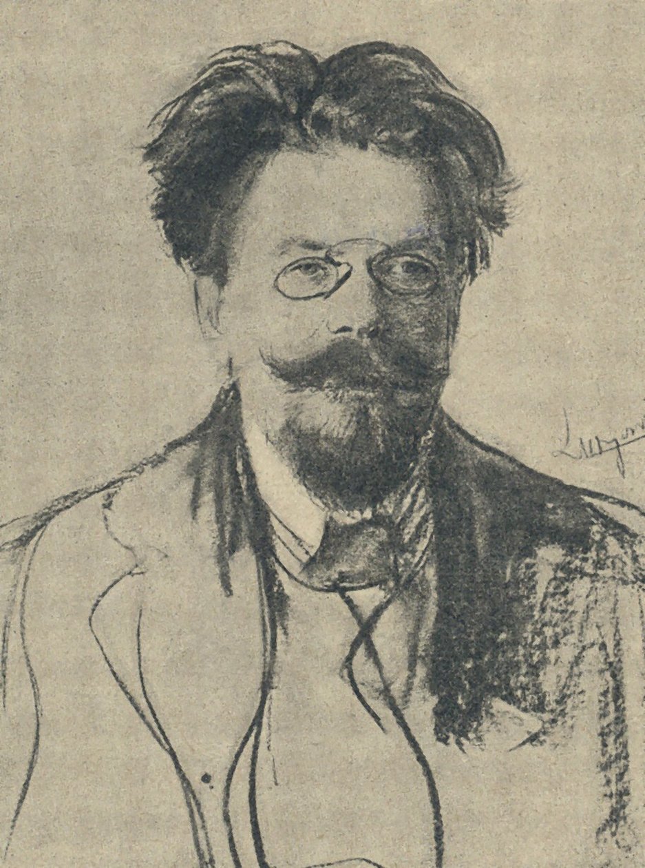 Wladyslaw Reymont av Leon Wyczolkowski