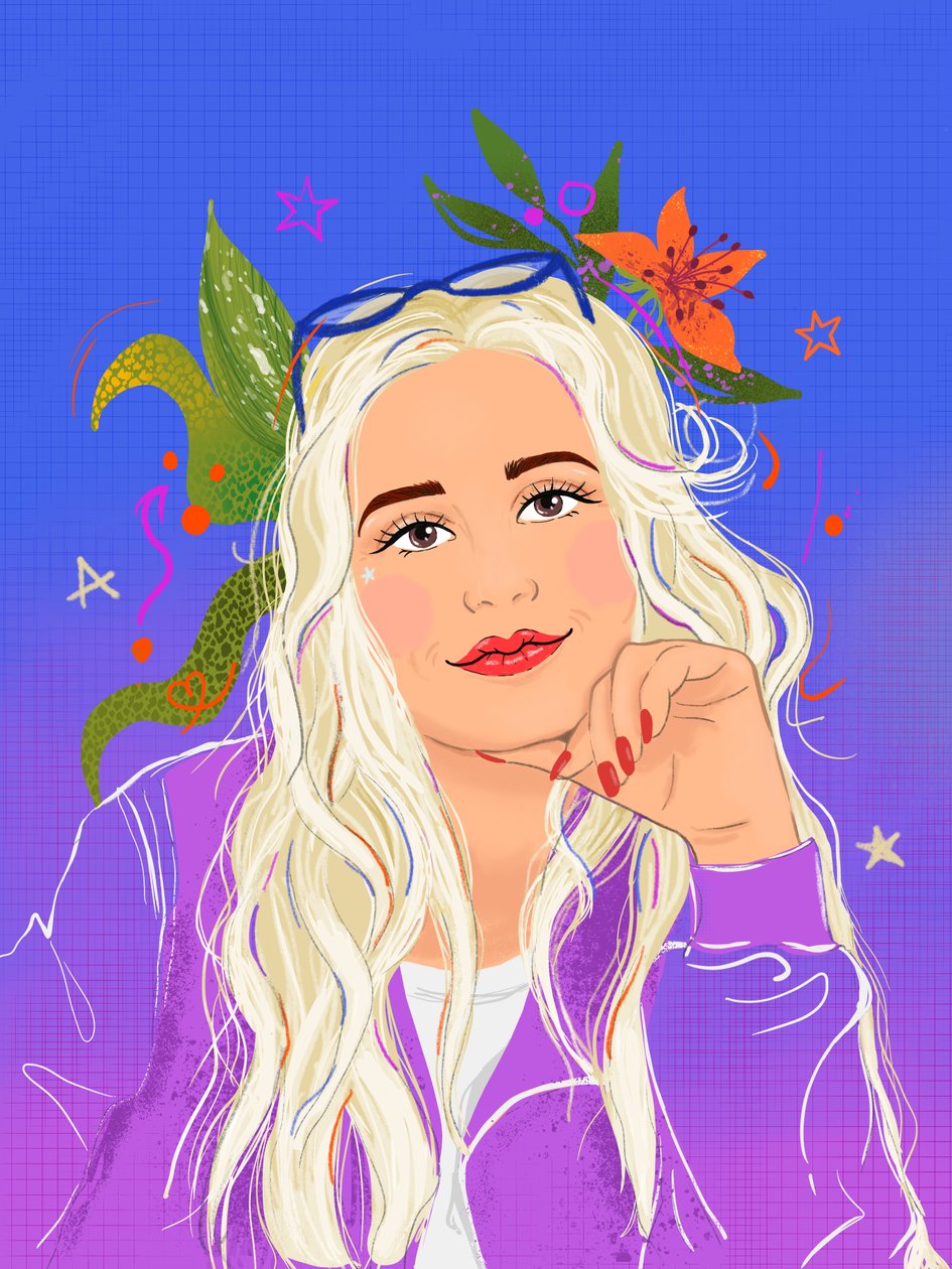 Asteria, 2025 (digitalt) av Leona Tsiara