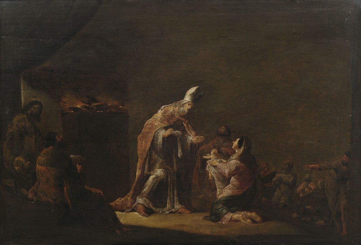 Presentasjonen i templet av Leonard Bramer