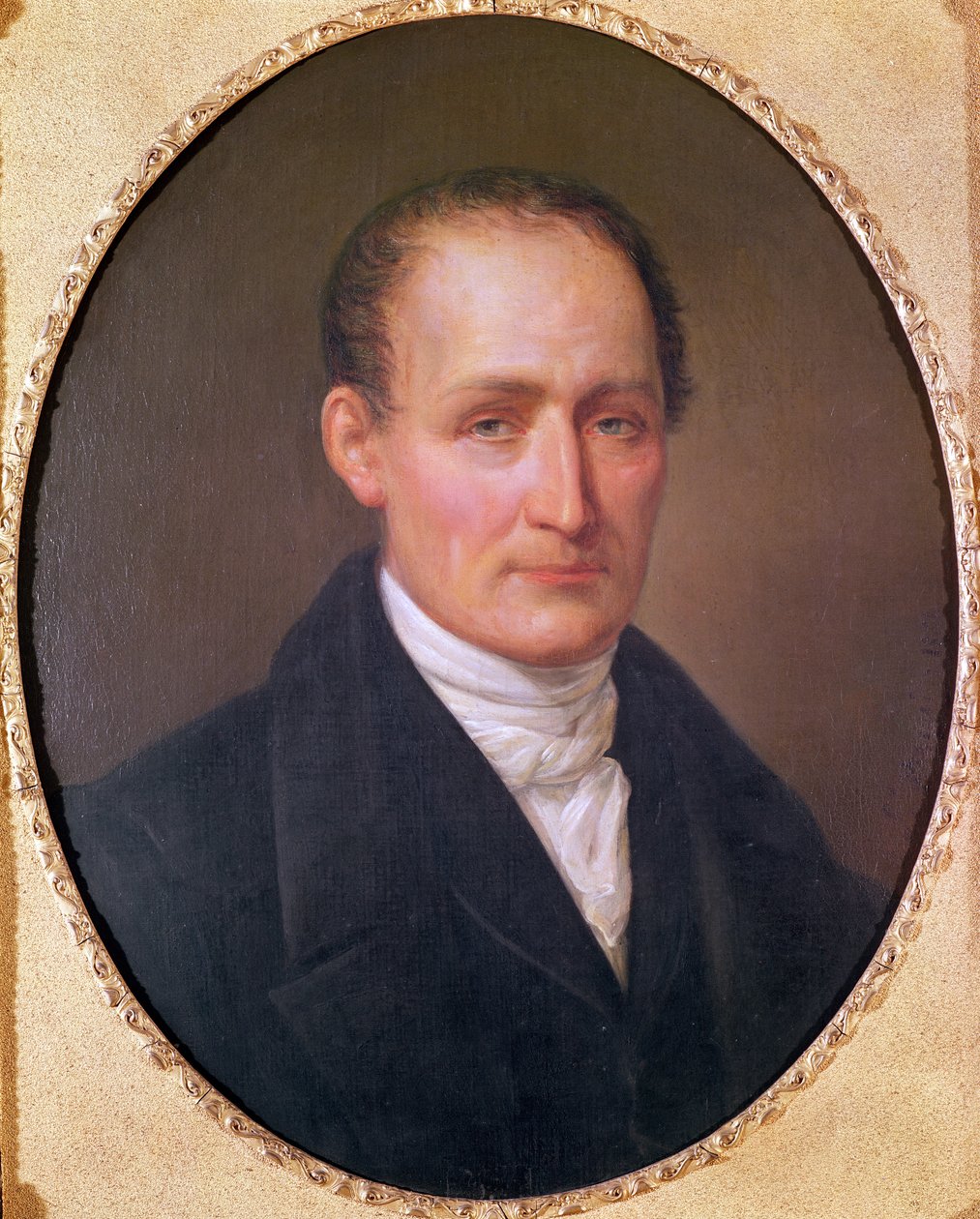 Portrett av Joseph Nicephore Niepce (1765-1833) 1854 av Leonard Francois Berger