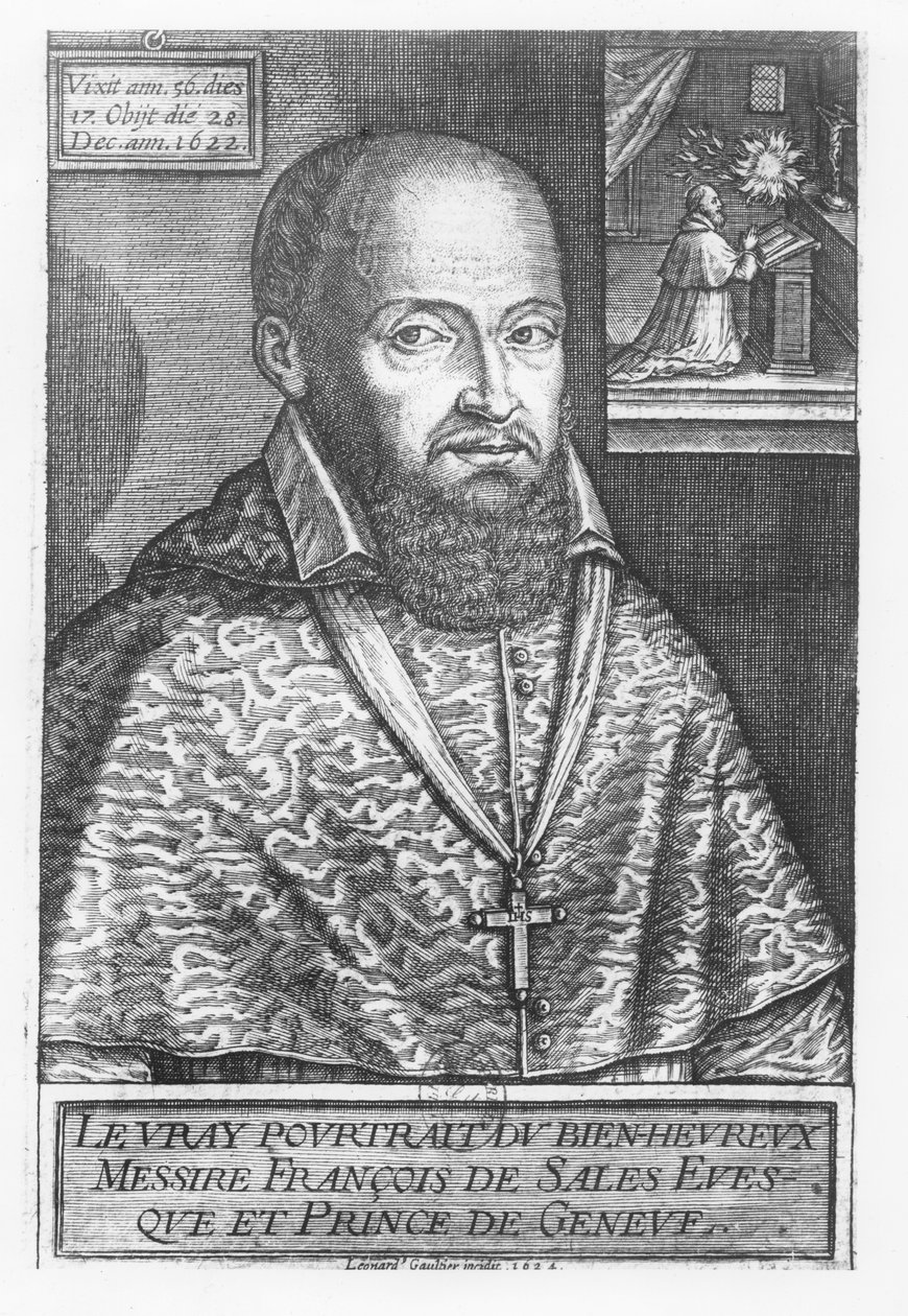 Francis de Sales av Leonard Gaultier