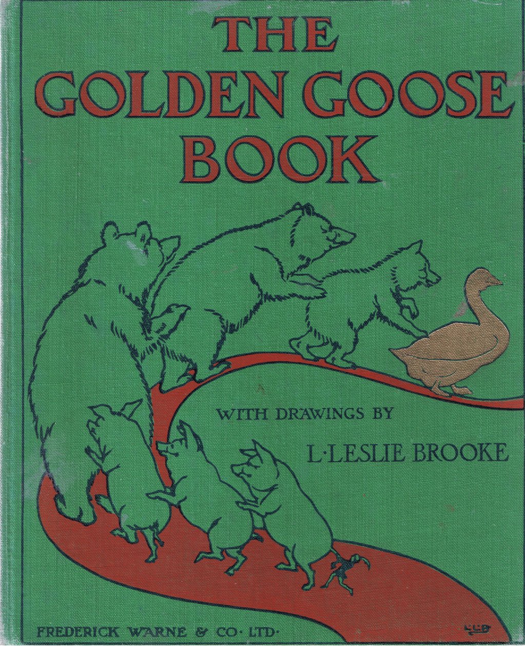 Forside: The Golden Goose Book av Leonard Leslie Brooke