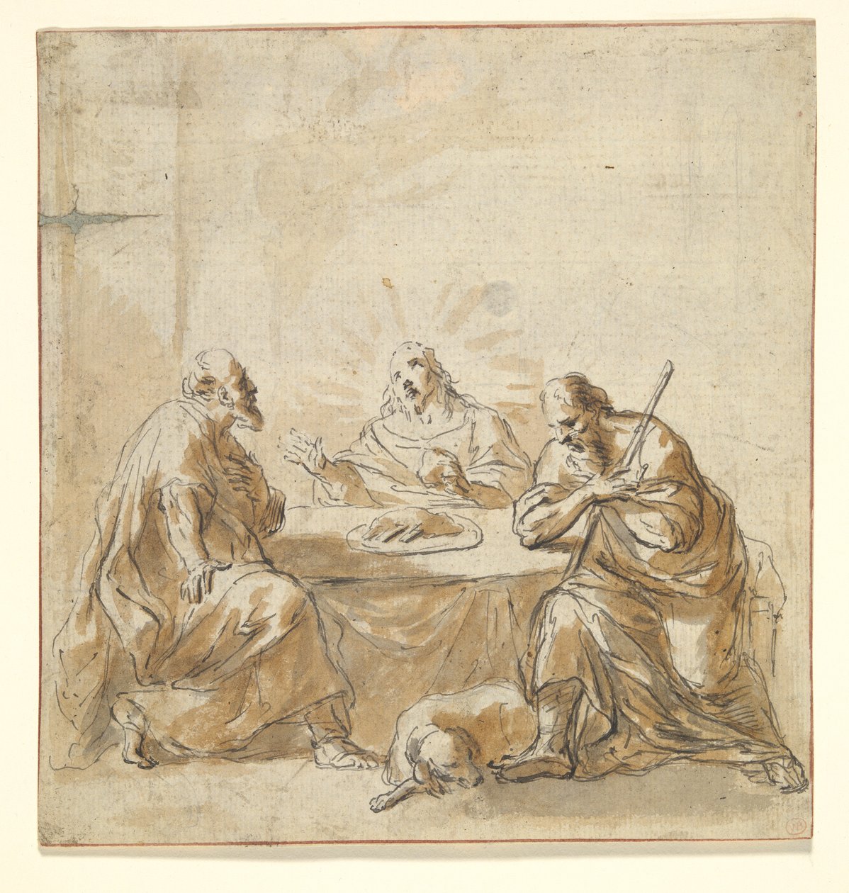 Kveldsmat på Emmaus av Leonard Bramer