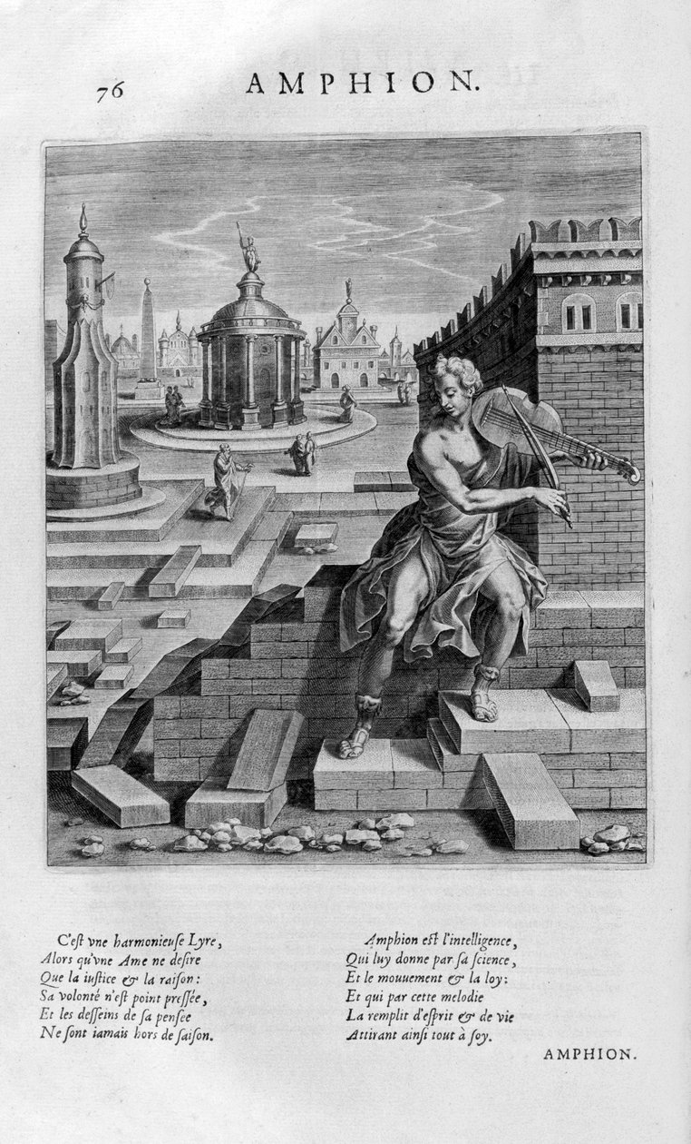Amphion, 1615 av Leonard Gaultier