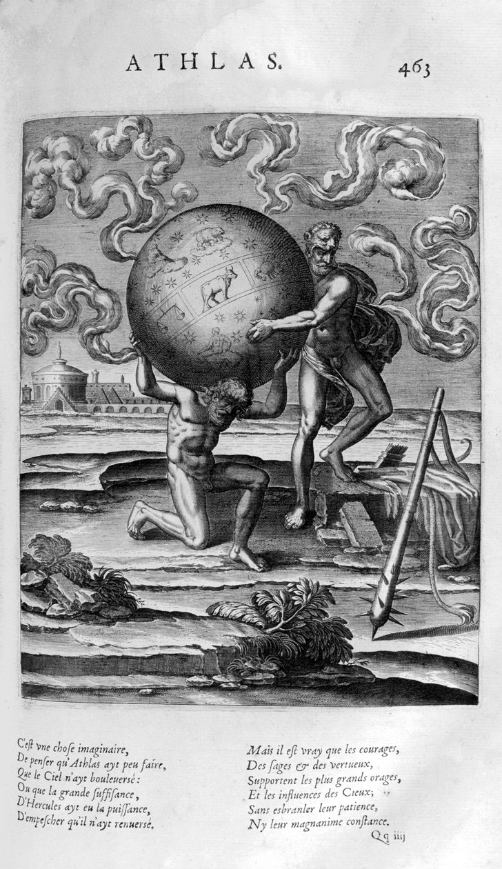 Atlas, 1615 av Leonard Gaultier