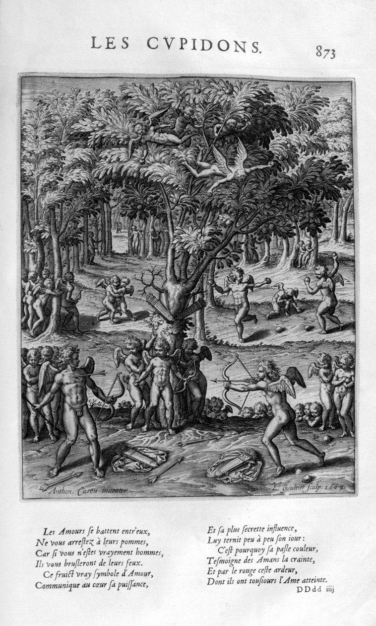 Cupidons, 1615 av Leonard Gaultier