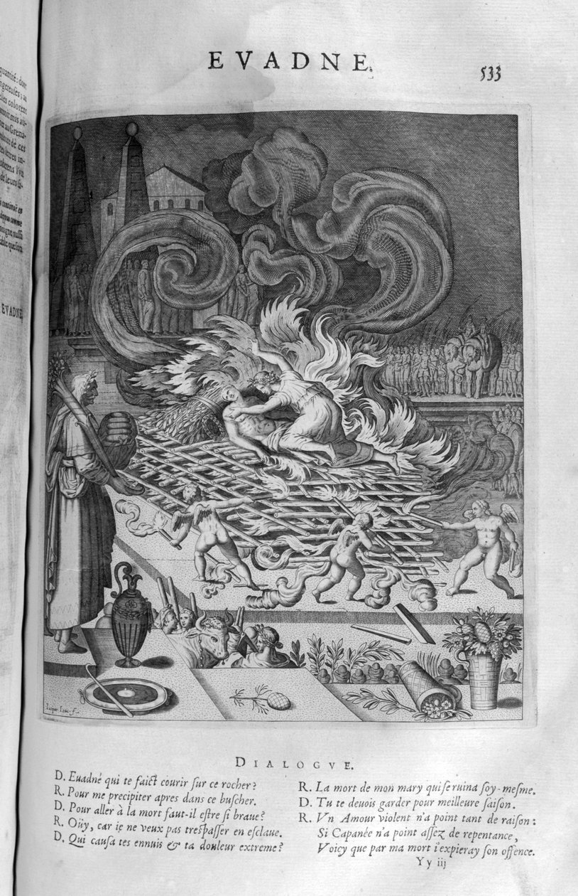 Evadne, 1615 av Leonard Gaultier