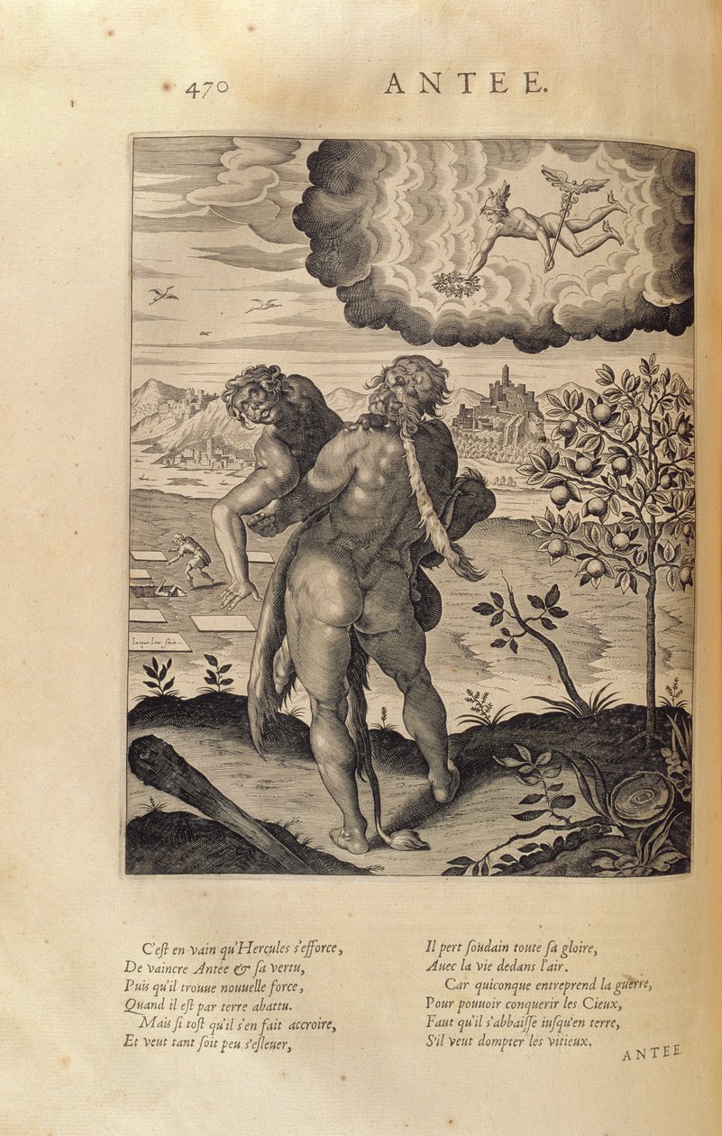 Hercules dreper Antaeus, fra 