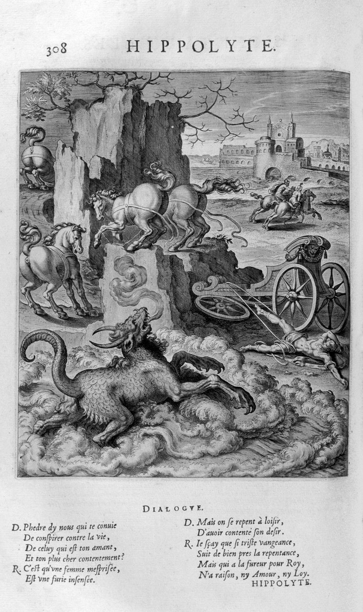 Hippolytus, 1615 av Leonard Gaultier