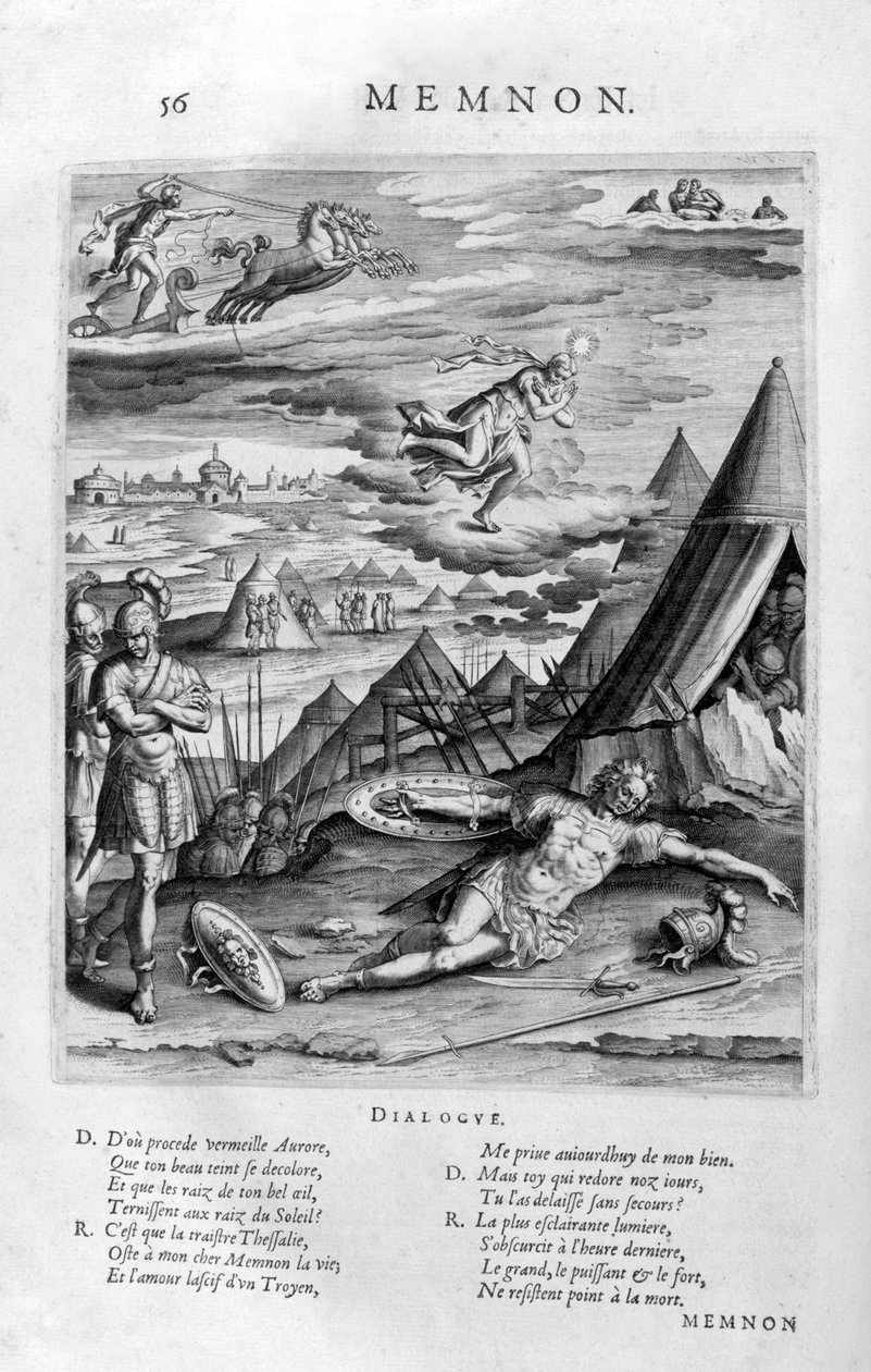 Memnon, 1615 av Leonard Gaultier