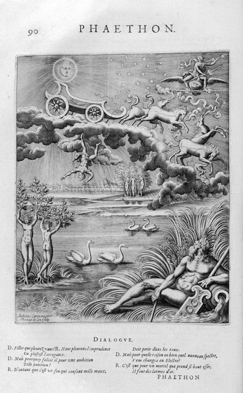 Phaethon av Leonard Gaultier