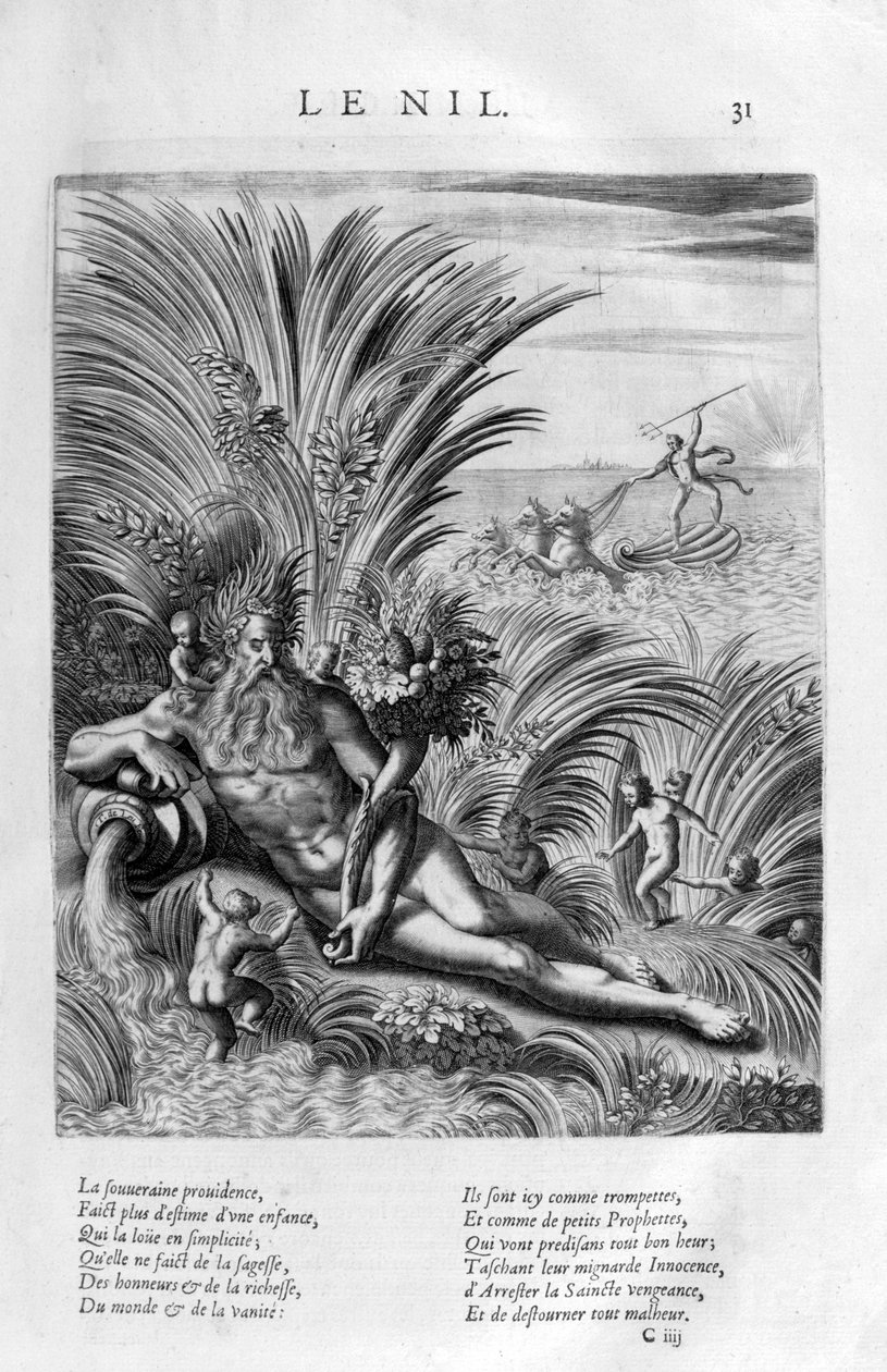 Nilen, 1615 av Leonard Gaultier