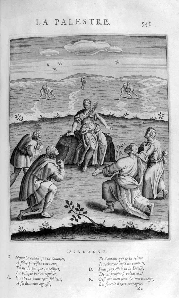 Palestre, 1615 av Leonard Gaultier