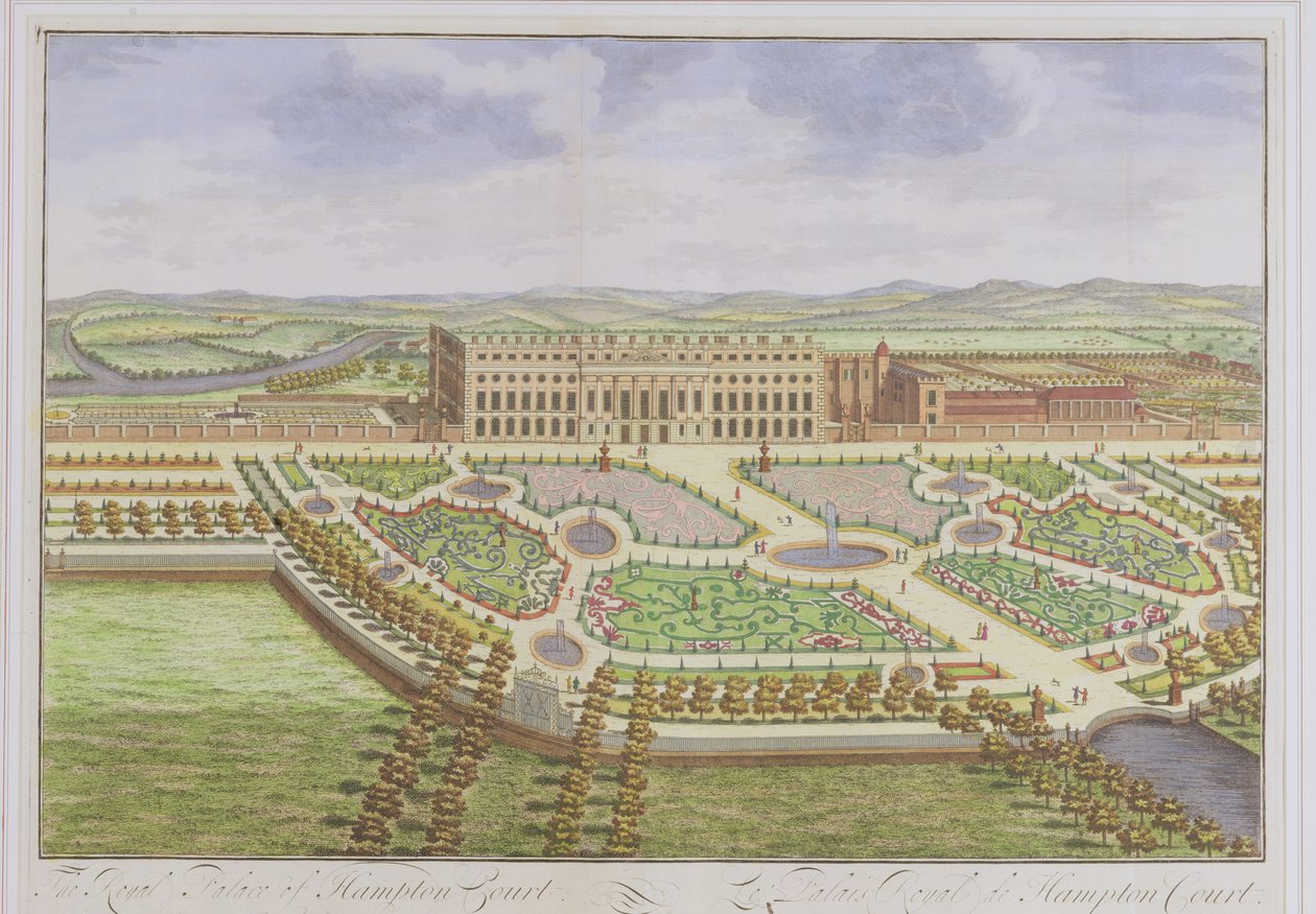 The Royal Palace of Hampton Court, fra 