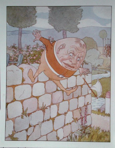 Humpty Dumpty, illustrasjon fra 
