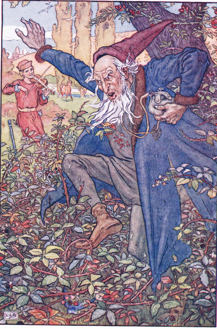 Jøden i Bramble bush, 1920-tallet av Leonard Leslie Brooke