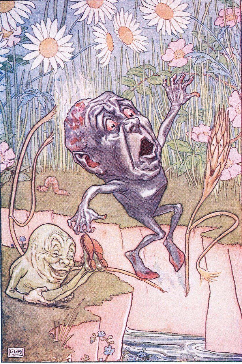 Halmen, kullet og bønnen, 1920-tallet av Leonard Leslie Brooke