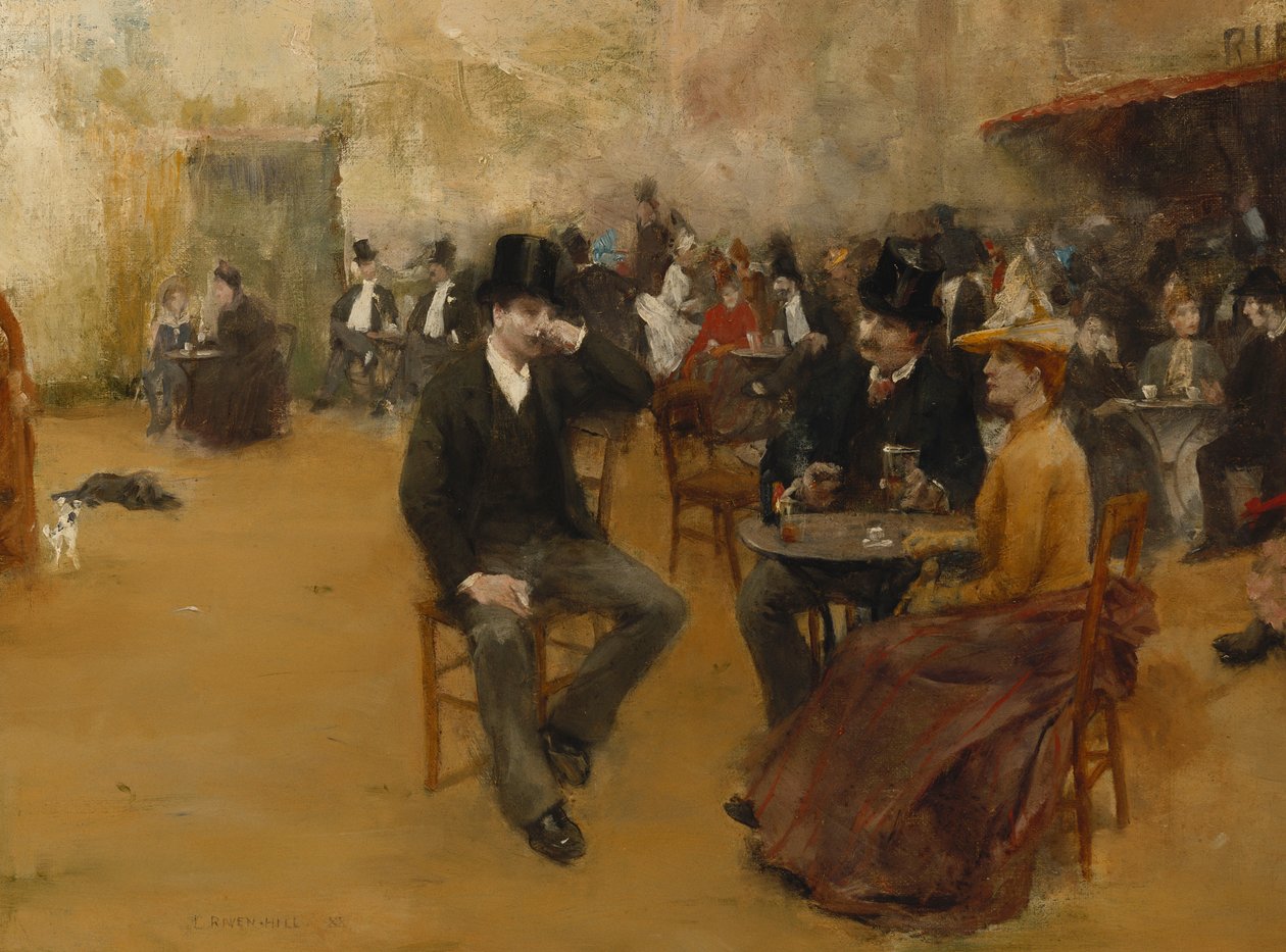 Den vakre perioden; La Belle Epoque, 1888 av Leonard Raven Hill