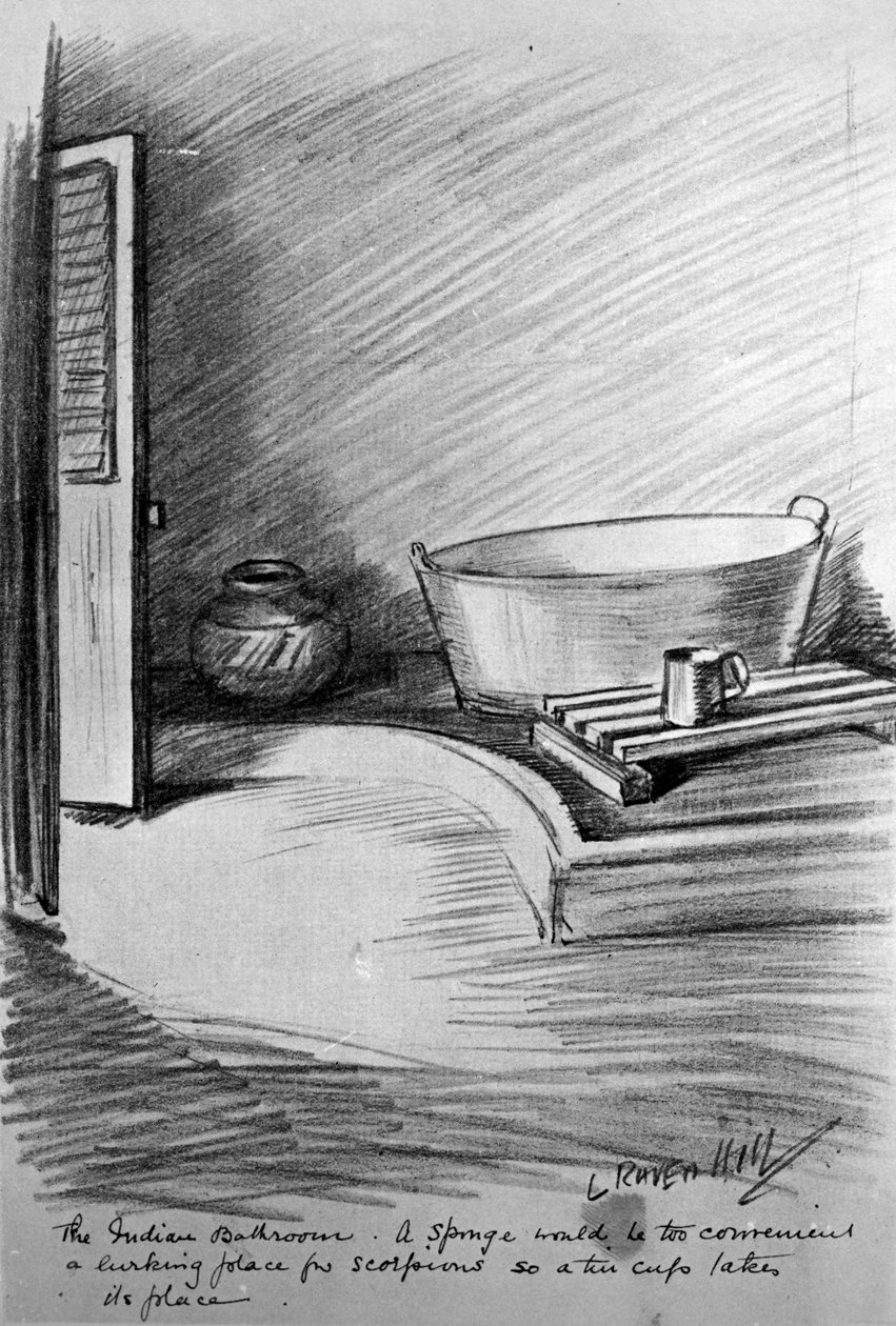 Det indiske badet av Leonard Raven Hill