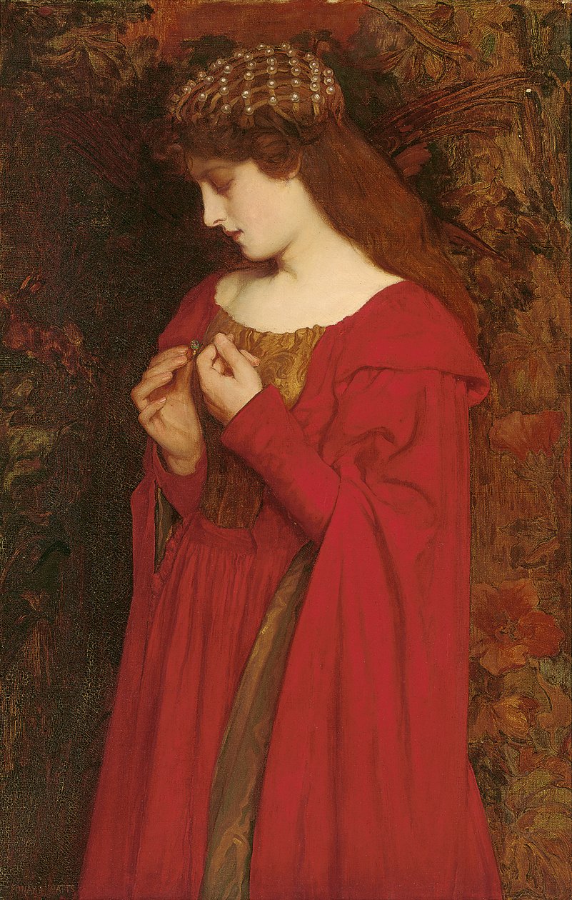 The Troloved (olje på lerret) av Leonard T. Watts