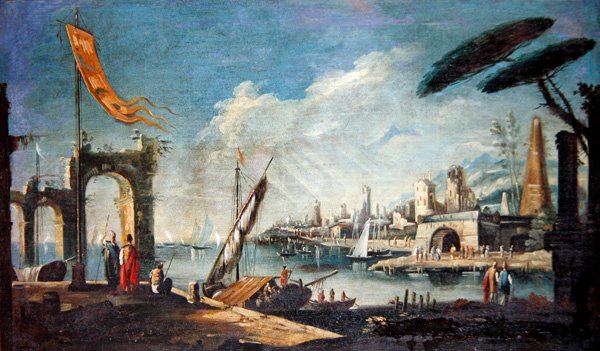 Napoli av Leonardo Coccorante