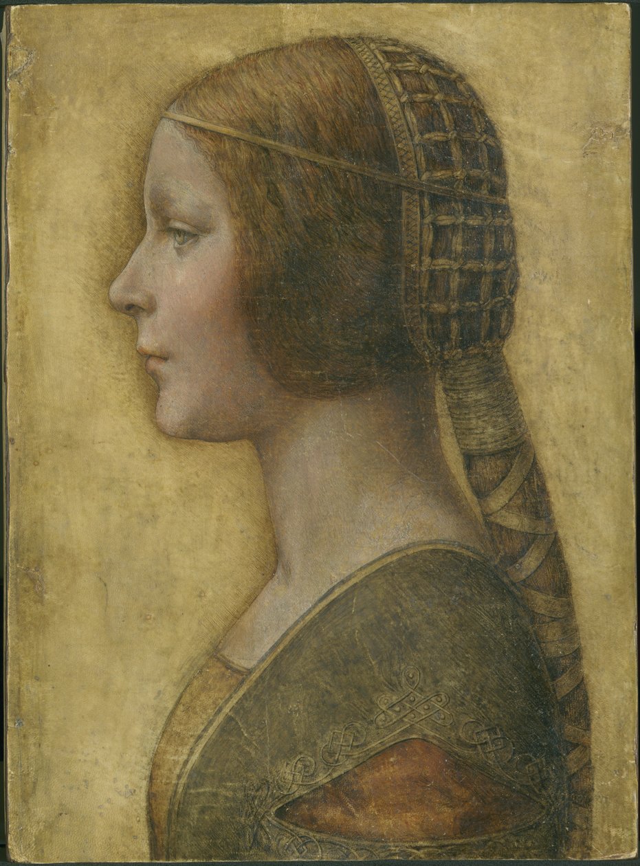 Vakker prinsesse av Leonardo da Vinci