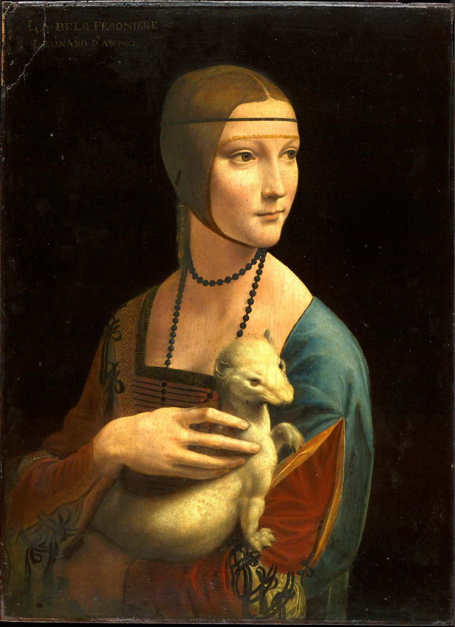 Dame med en hermelin av Leonardo da Vinci