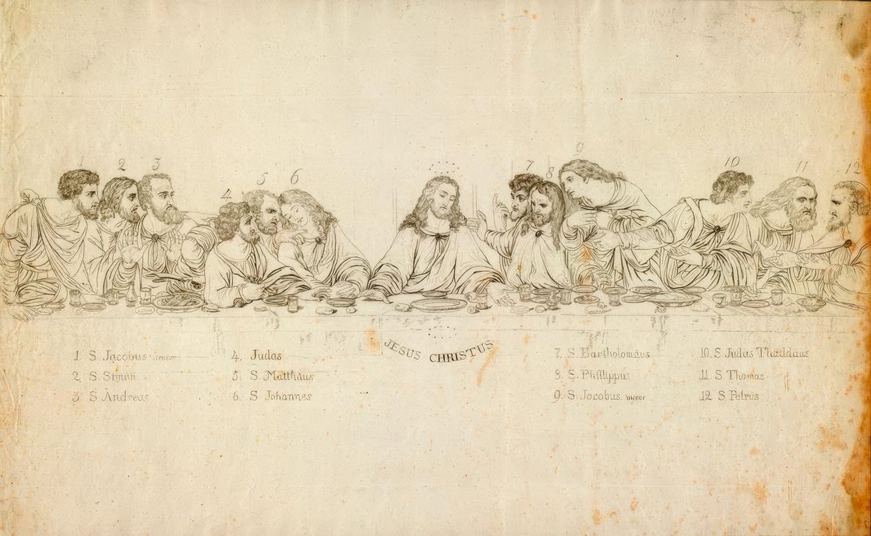 Herrens nattverd av Leonardo da Vinci