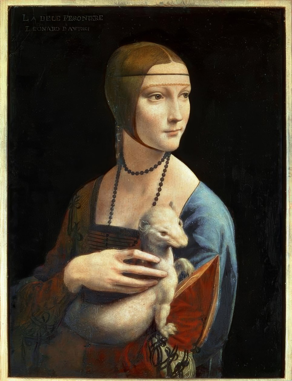 Damen med hermelinen av Leonardo da Vinci