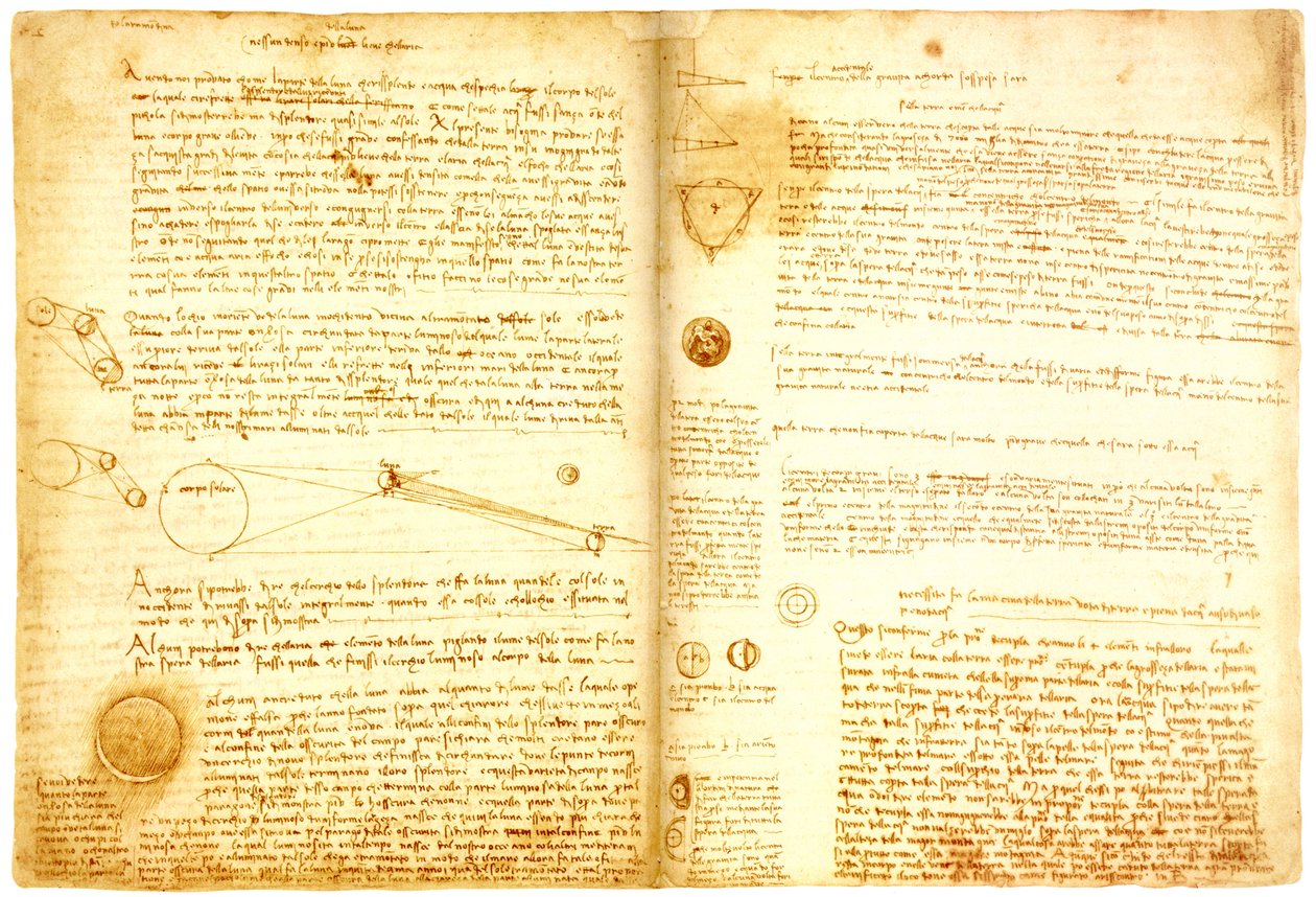 Hammer 2A speilet av Leonardo da Vinci