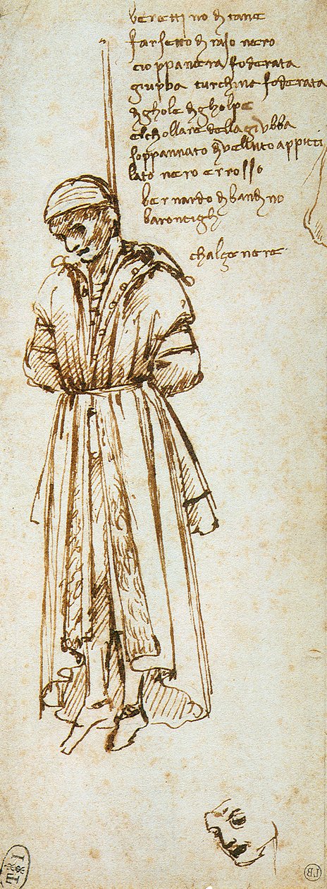 Henging av Bernardo Baroncelli 1479 av Leonardo da Vinci