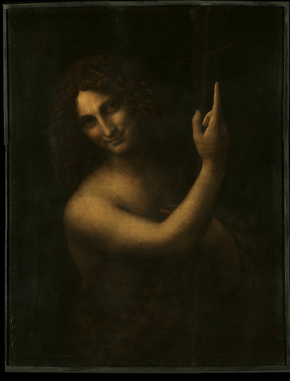 Johannes døperen av Leonardo da Vinci