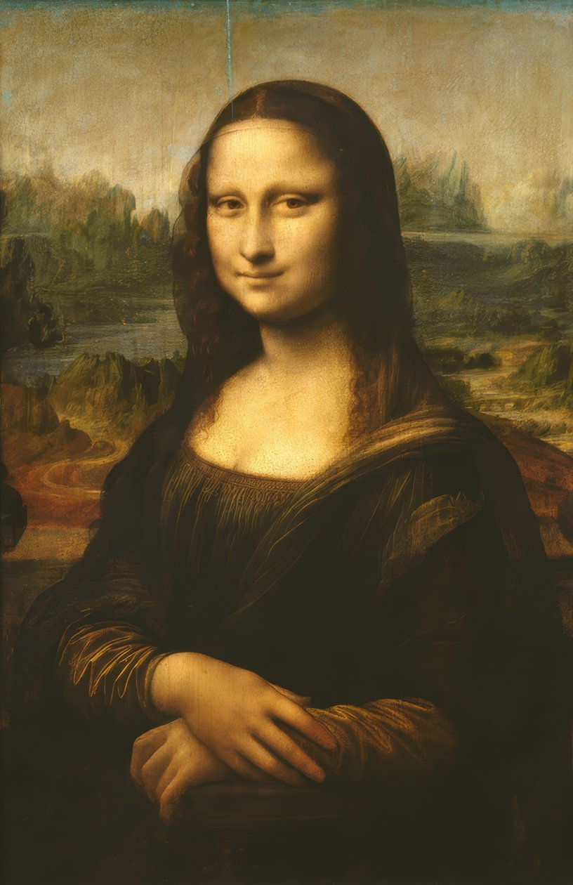 Mona Lisa (The Mona Lisa) av Leonardo da Vinci