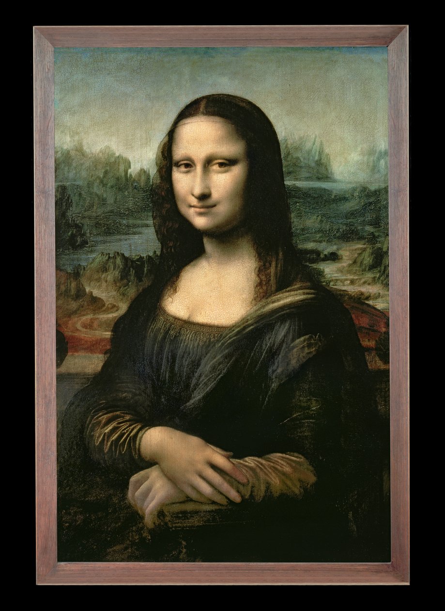 Mona Lisa, ca. 1503-6 av Leonardo da Vinci