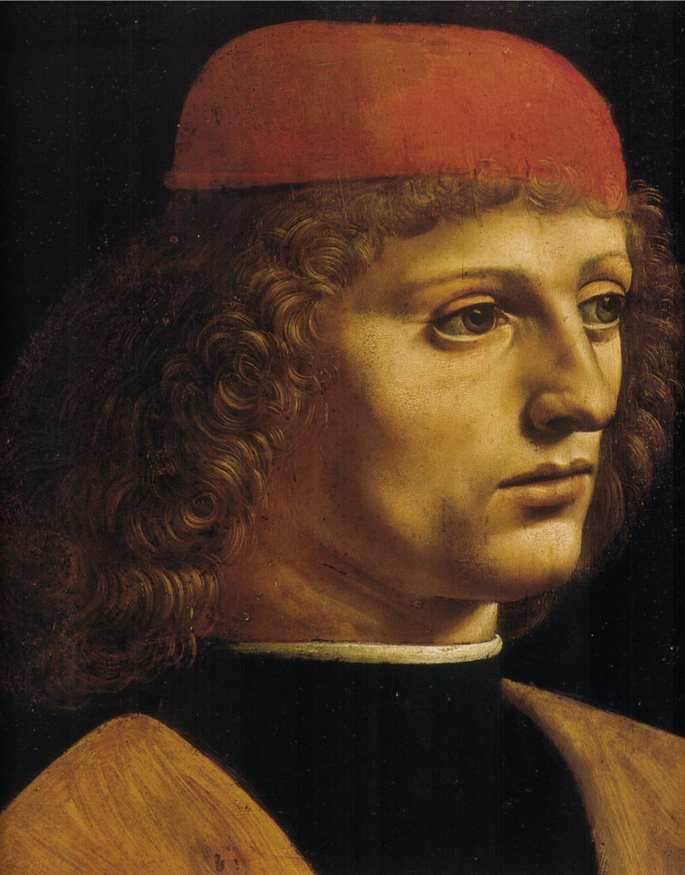 Portrett av en musiker av Leonardo da Vinci
