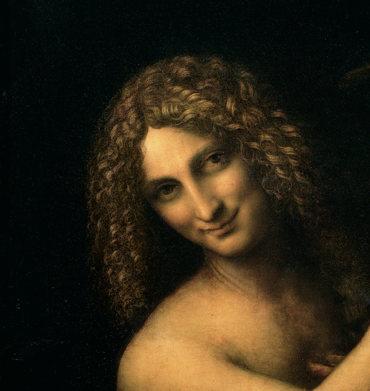 St. Johannes døperen, 1513-16 av Leonardo da Vinci