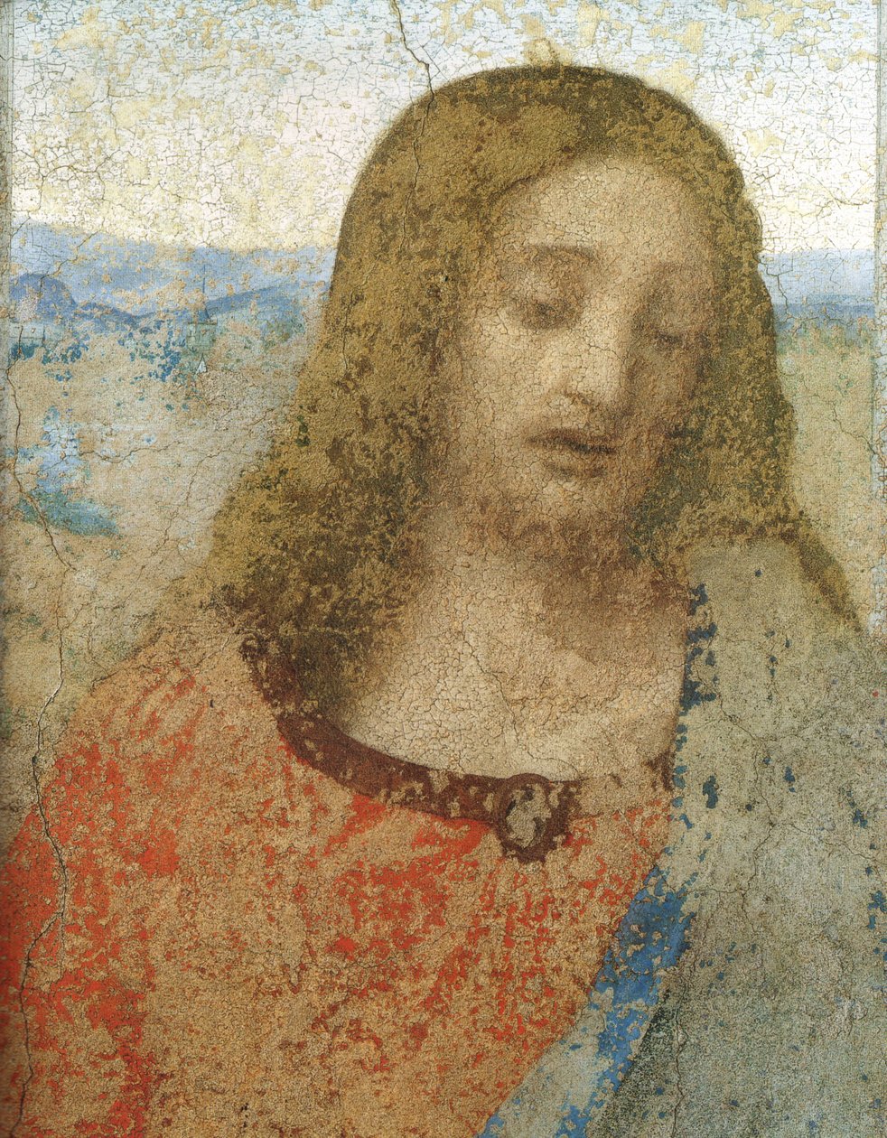 Det siste måltidet - Detalj av Leonardo da Vinci