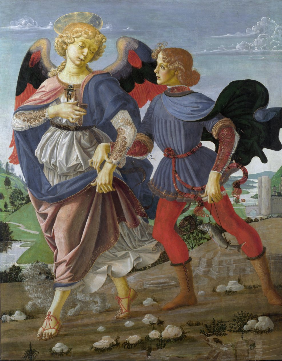 Tobias og engelen av Leonardo da Vinci