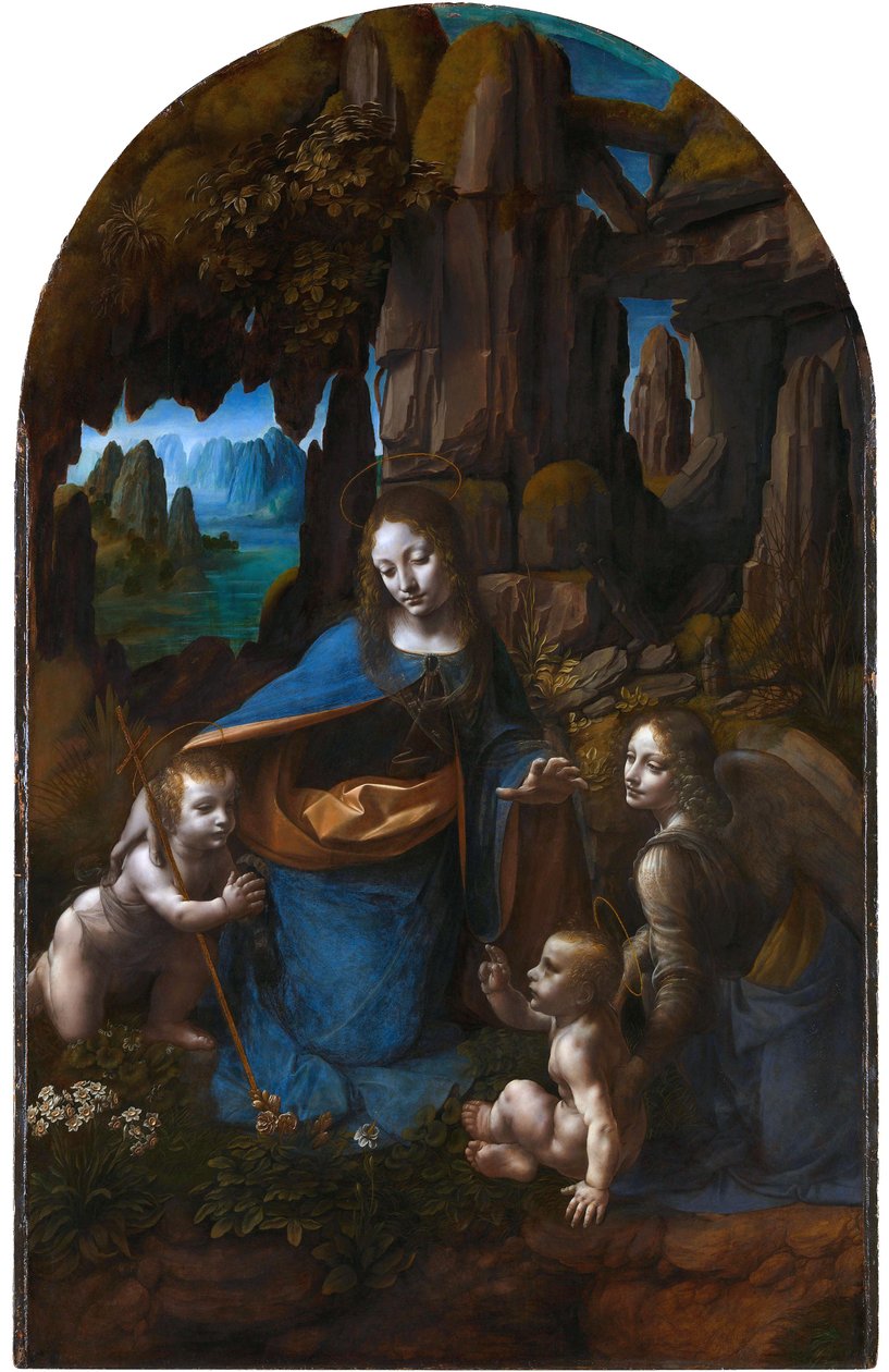 Virgin of the Rocks av Leonardo da Vinci
