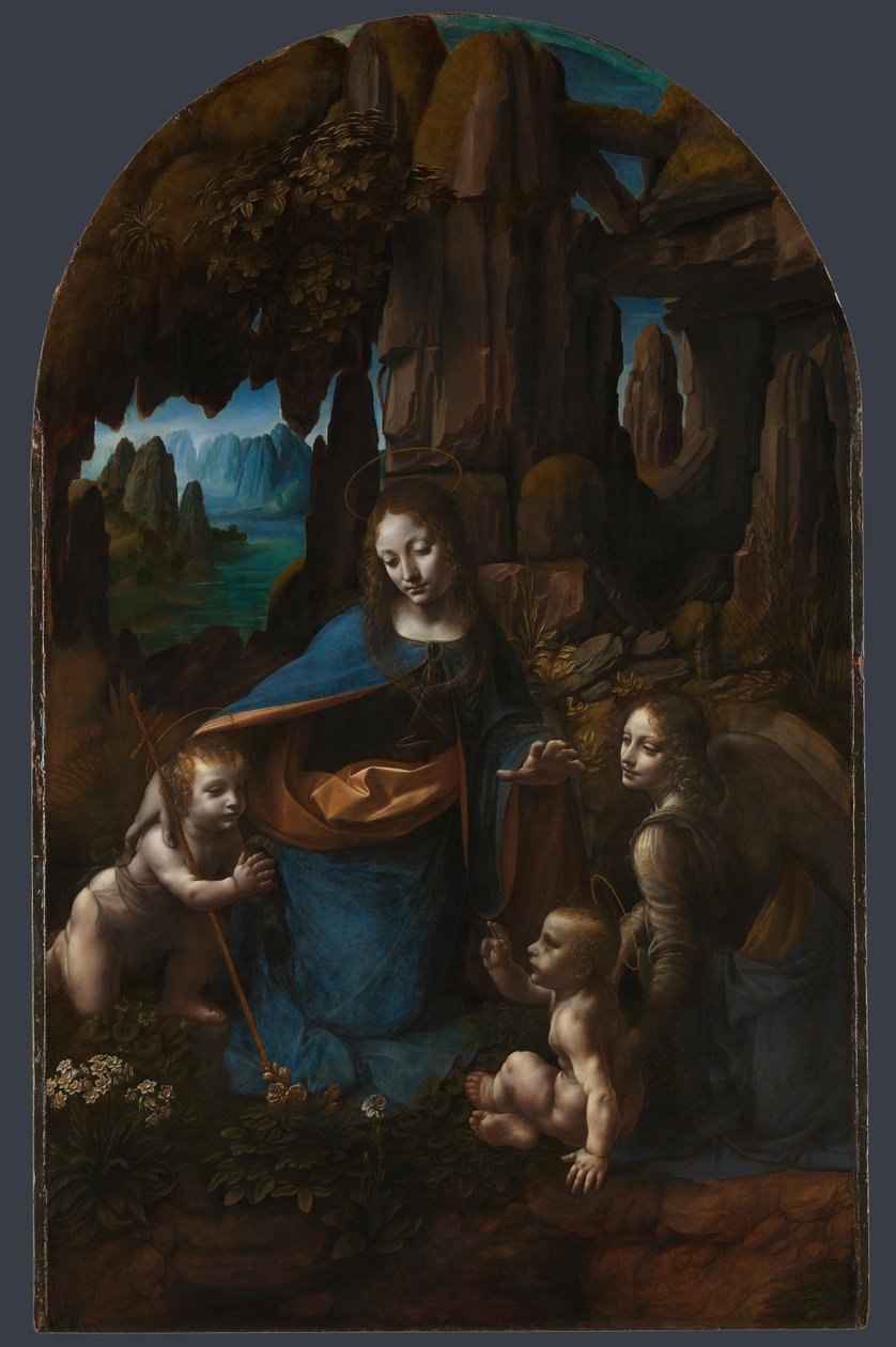 Virgin of the Rocks av Leonardo da Vinci