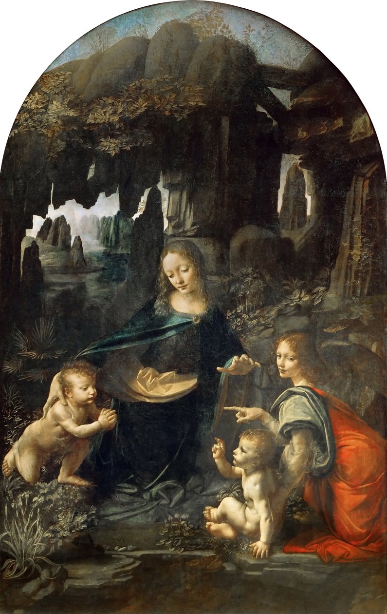 Virgin of the Rocks av Leonardo da Vinci