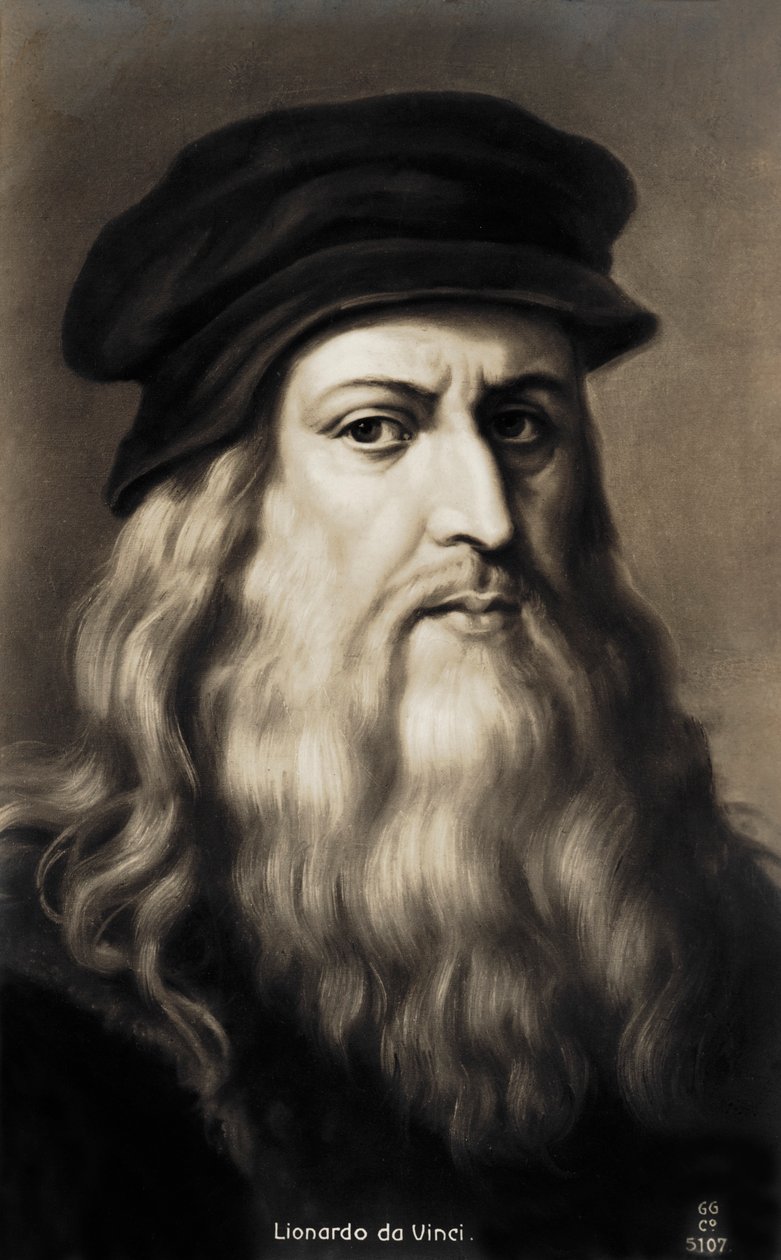 Leonardo da Vinci - av Leonardo da after Vinci