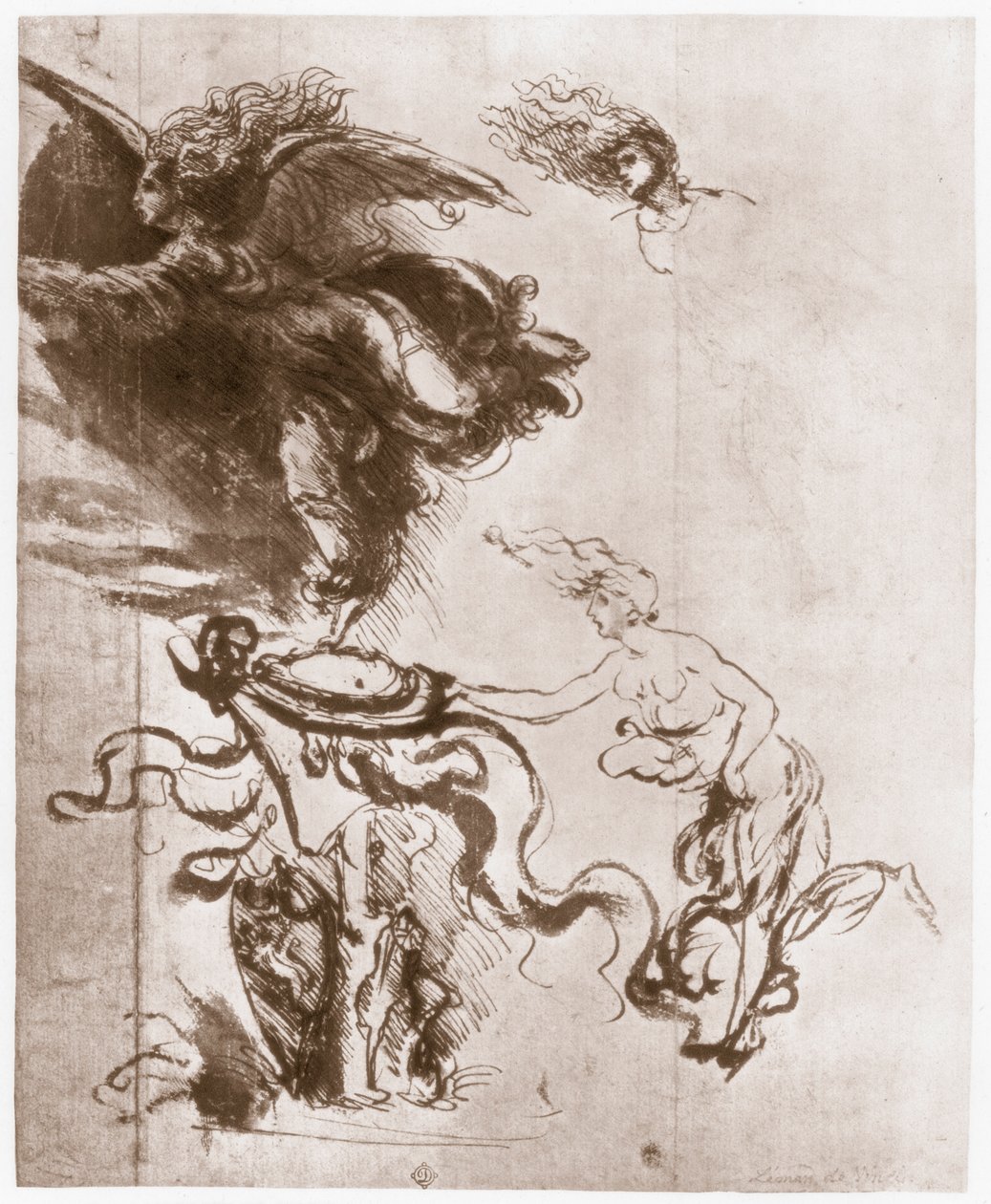 Allegory of Fortuna, c1483 av Leonardo da Vinci