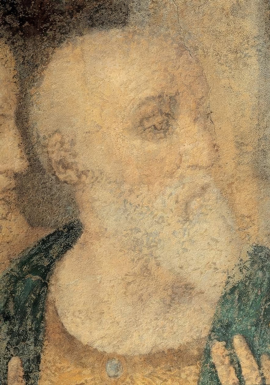 Apostelen Andreas av Leonardo da Vinci