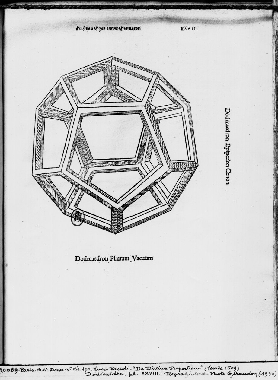 Dodecahedron, fra 