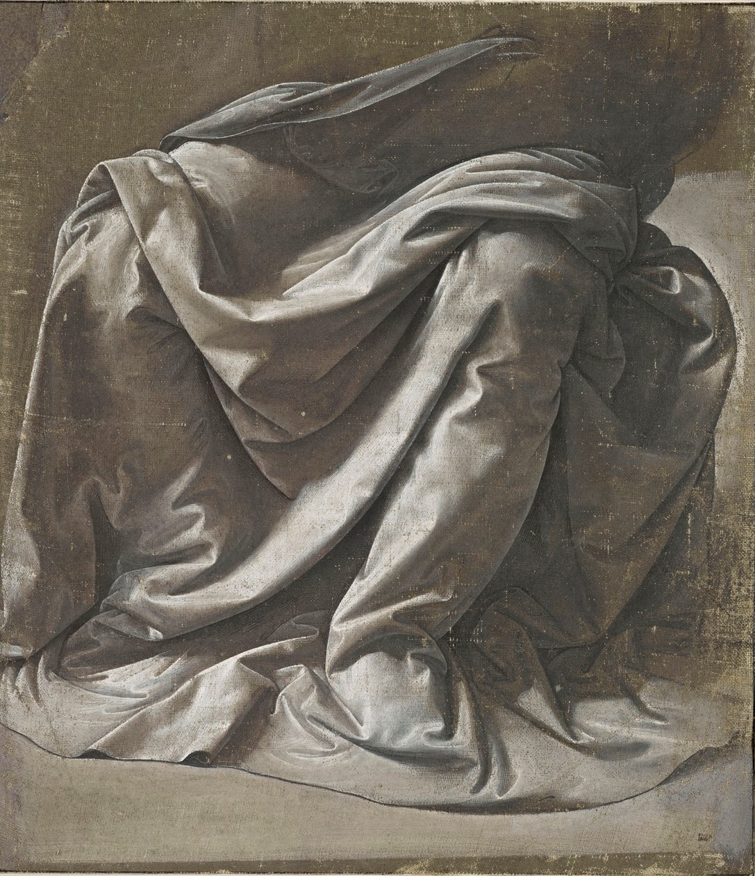 Draperi for en sittende figur, ca 1478. av Leonardo da Vinci