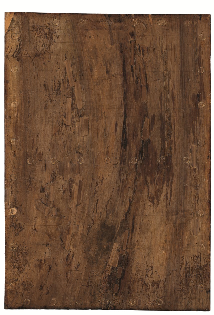 Baksiden av Salvator Mundi, ca. 1500 (panel) av Leonardo da Vinci