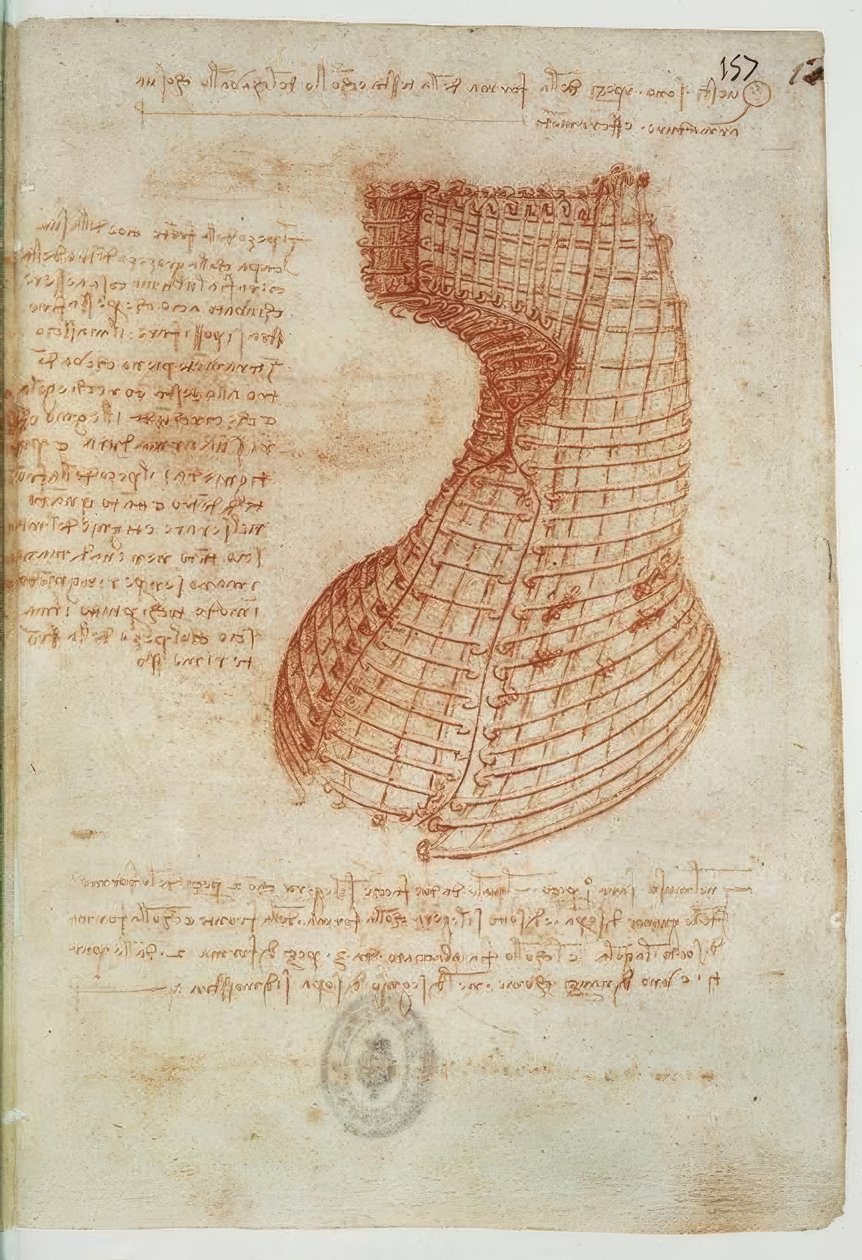Sforza-monumentet av Leonardo da Vinci