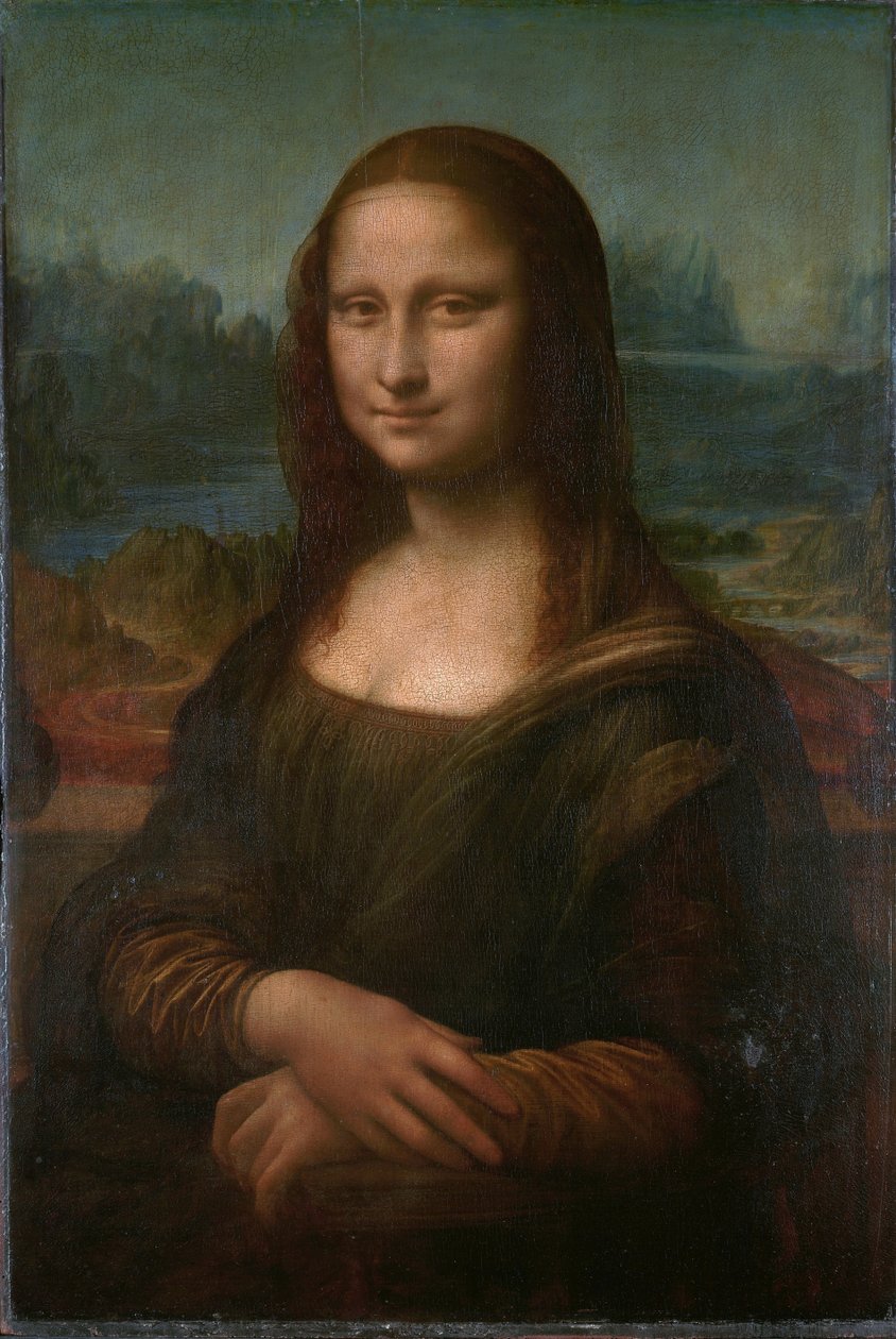 Mona Lisa (eller La Joconde, La Gioconda) av Leonardo da Vinci
